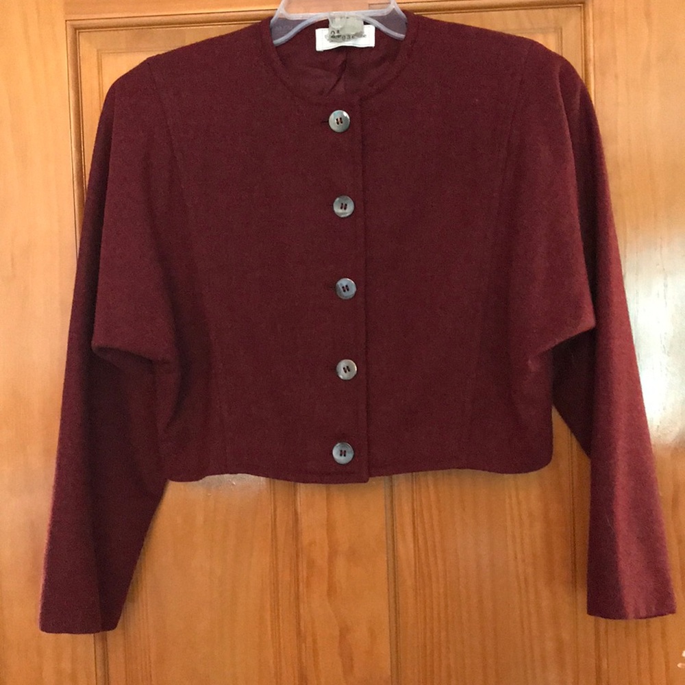 COPY - Vintage Evan Picone wool bolero jacket